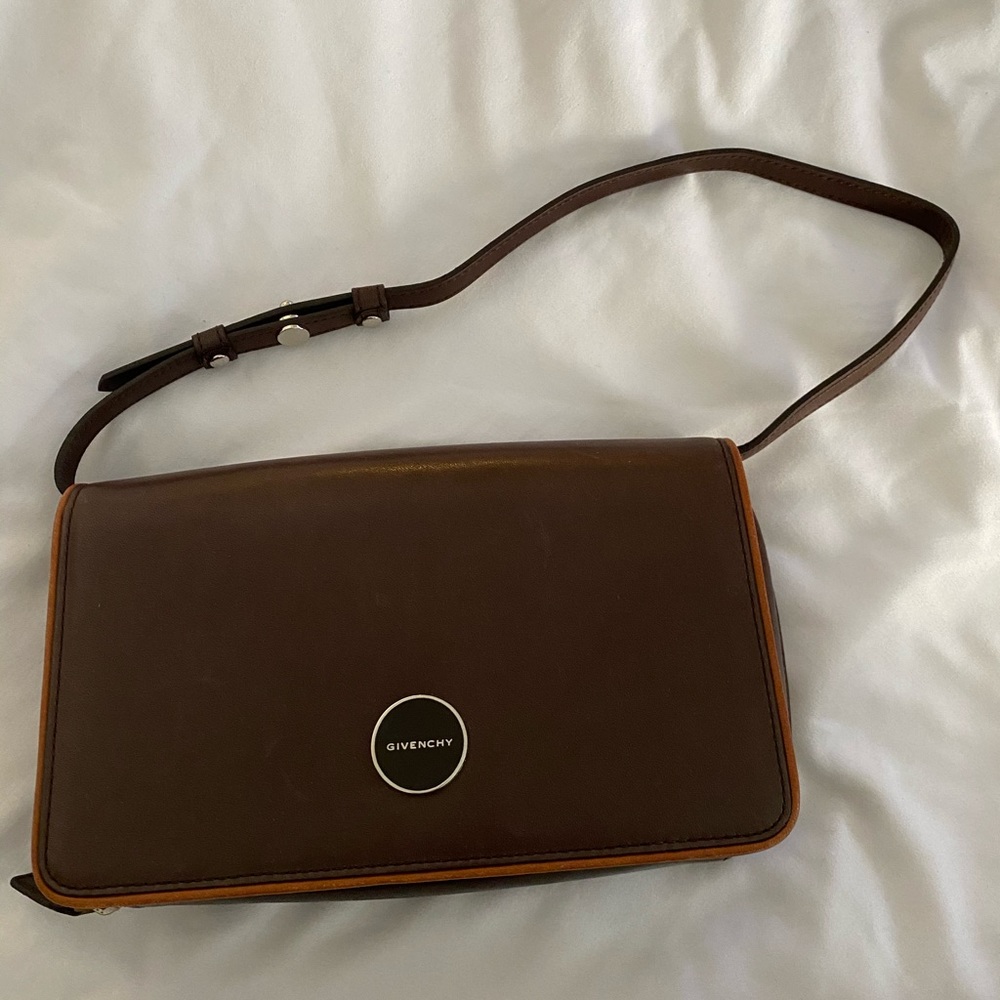 Givenchy bag. Gorgeous brown leather.